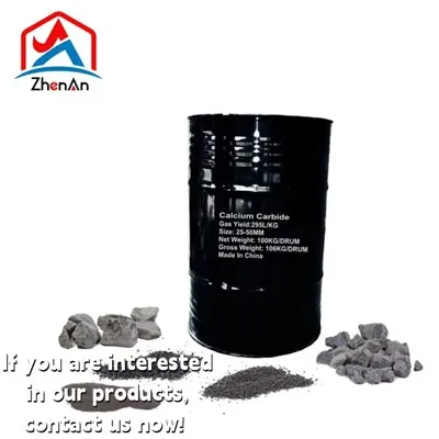 295l / kg calcium carbide 20-50 hli